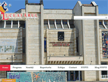 Tablet Screenshot of luceafarul-theatre.ro